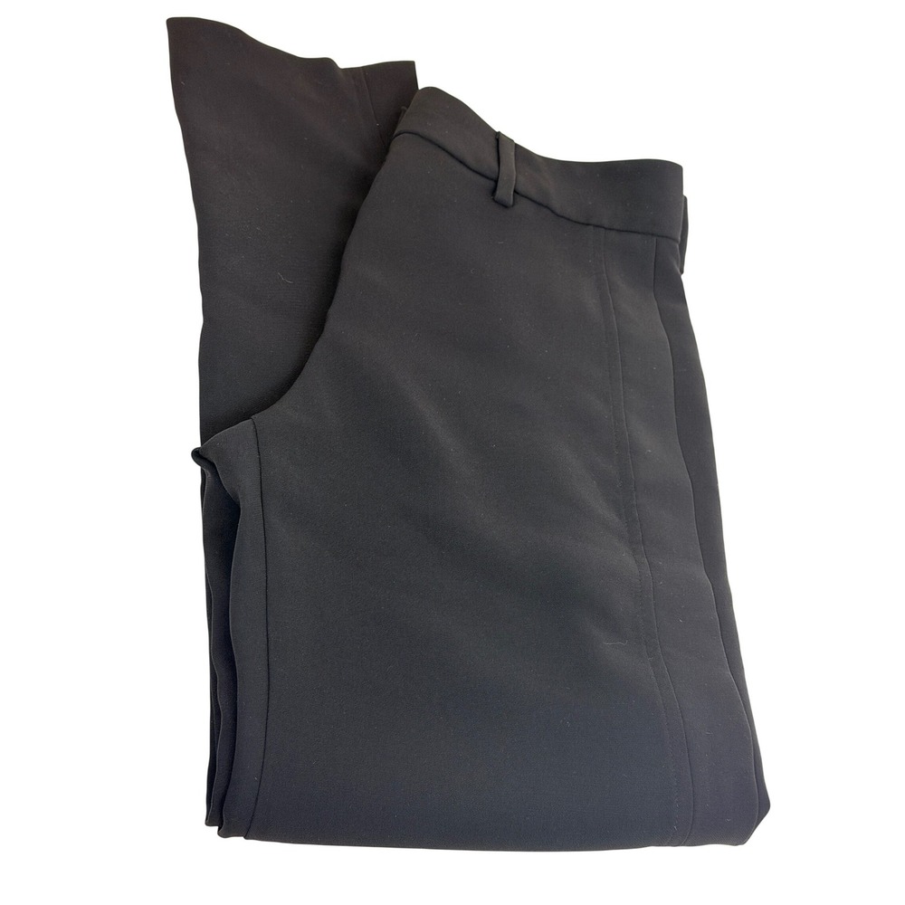 SeebyChloe Black High Waisted Straight Leg Tailored Pants Trousers Office Wear
